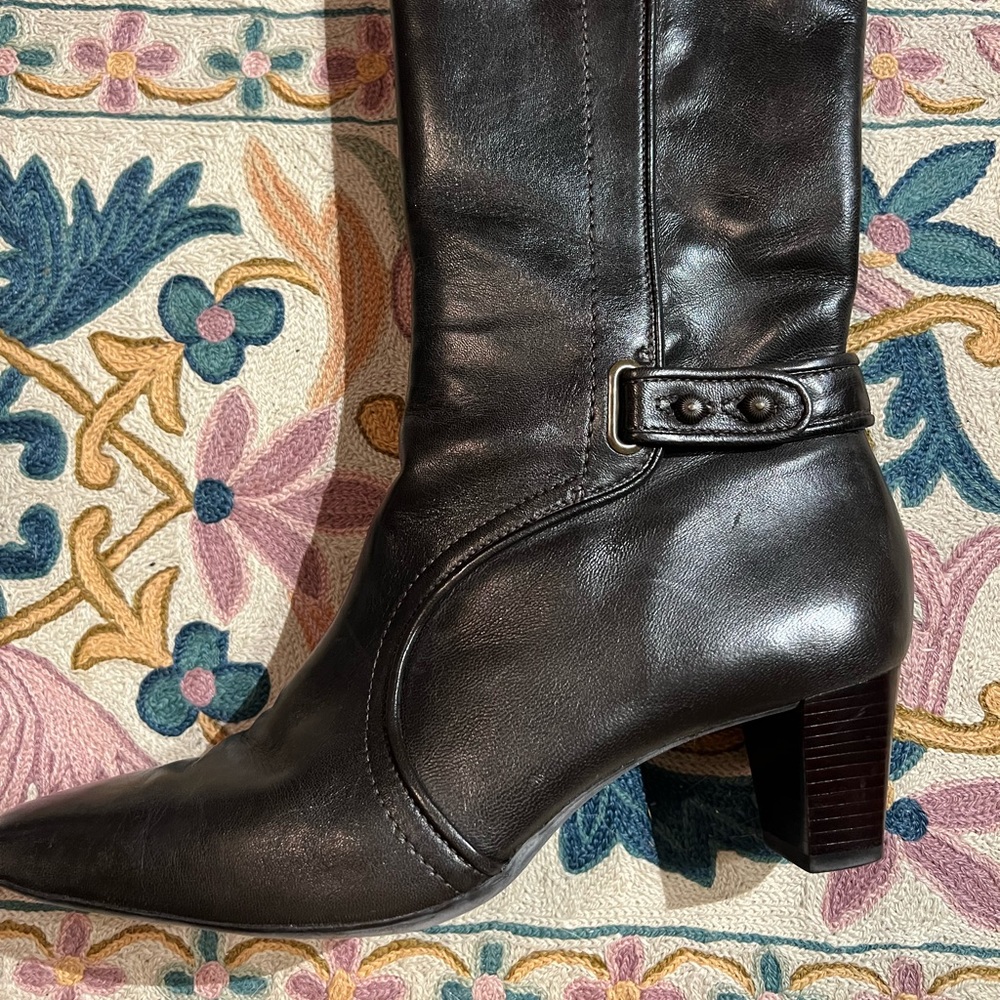 Cole Haan Tessa Short Boots in Chocolate